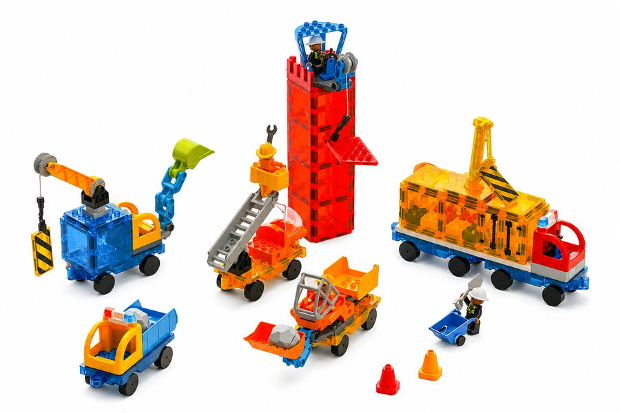 Magnetic Brick System product concept